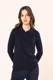 PK203 - Polo Supima® manches longues femme - Occifloc