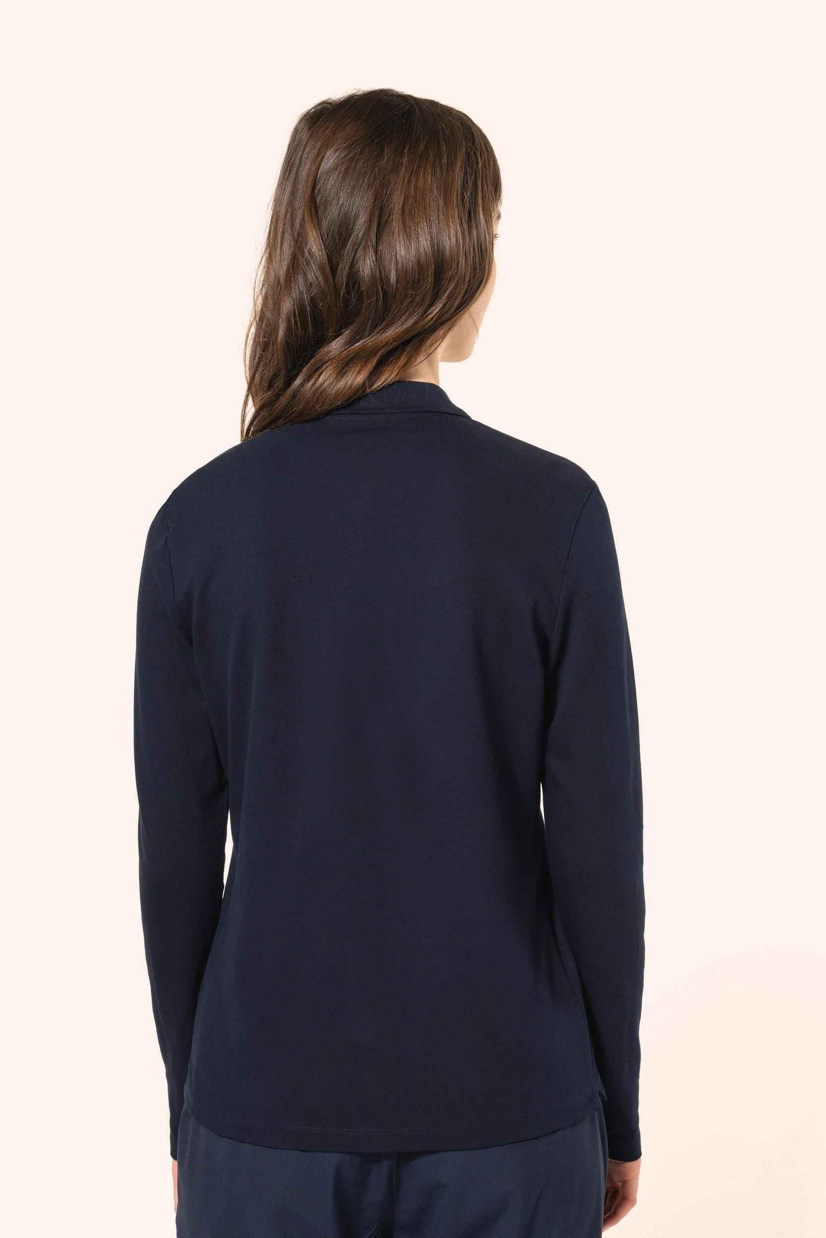 PK203 - Polo Supima® manches longues femme - Occifloc