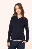 PK203 - Polo Supima® manches longues femme - Occifloc