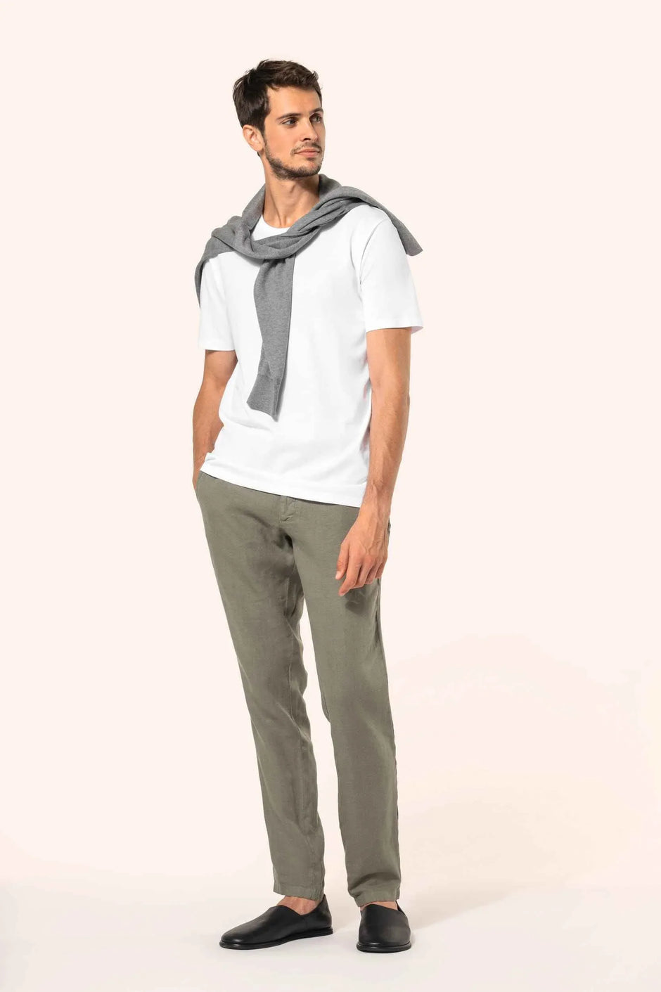 PK300 - T-shirt Supima® col rond manches courtes homme - Occifloc