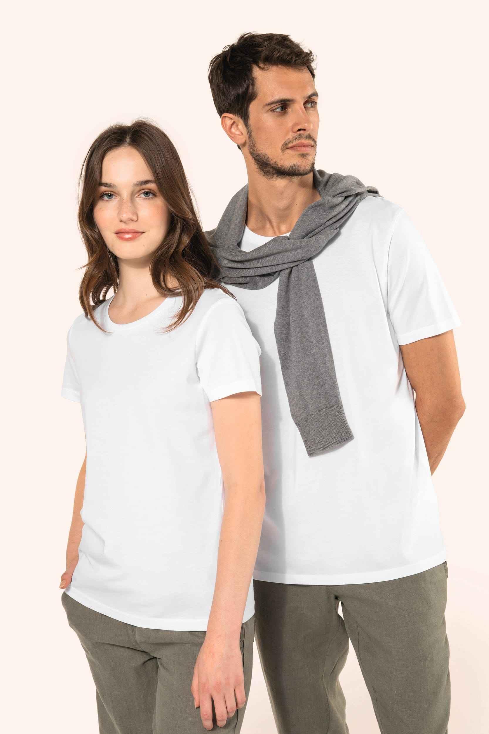 PK301 - T-shirt Supima® col rond manches courtes femme - Occifloc