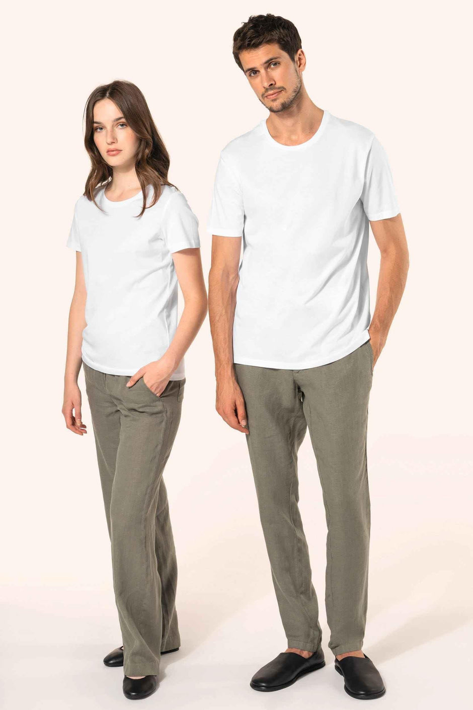 PK301 - T-shirt Supima® col rond manches courtes femme - Occifloc
