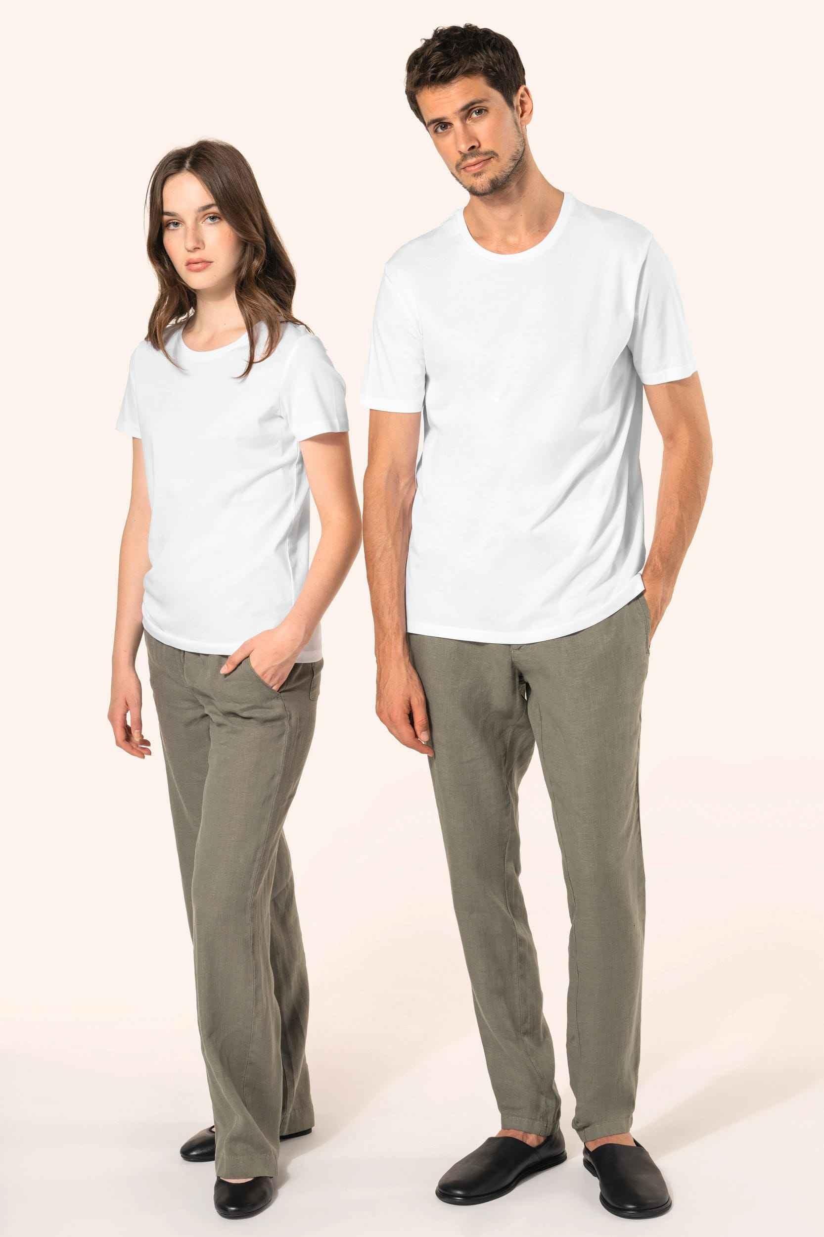 PK300 - T-shirt Supima® col rond manches courtes homme - Occifloc