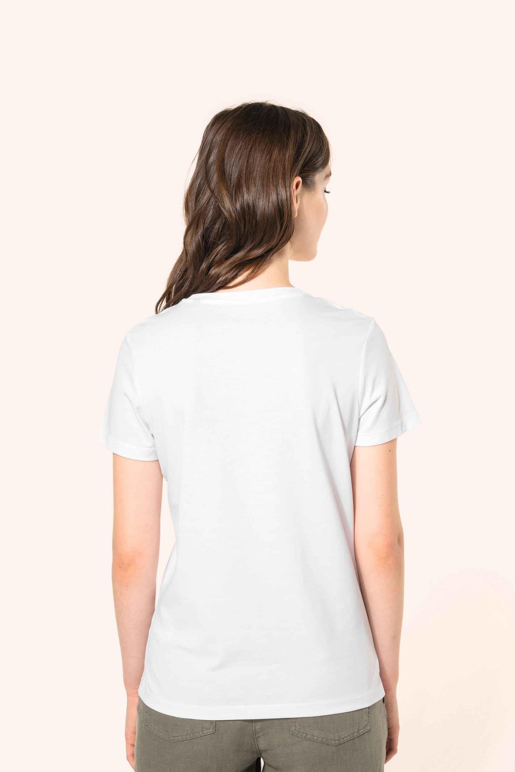 PK301 - T-shirt Supima® col rond manches courtes femme - Occifloc
