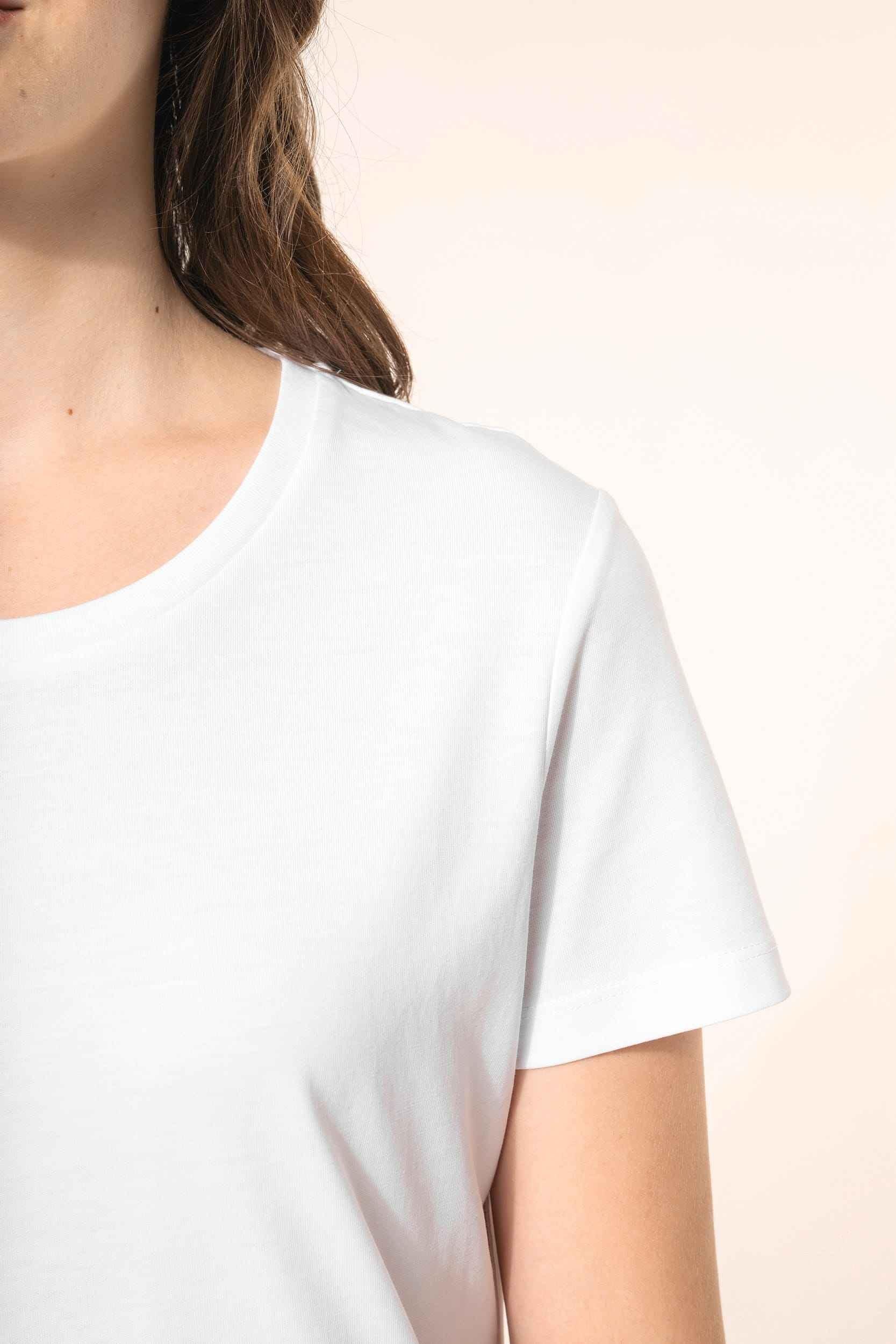 PK301 - T-shirt Supima® col rond manches courtes femme - Occifloc