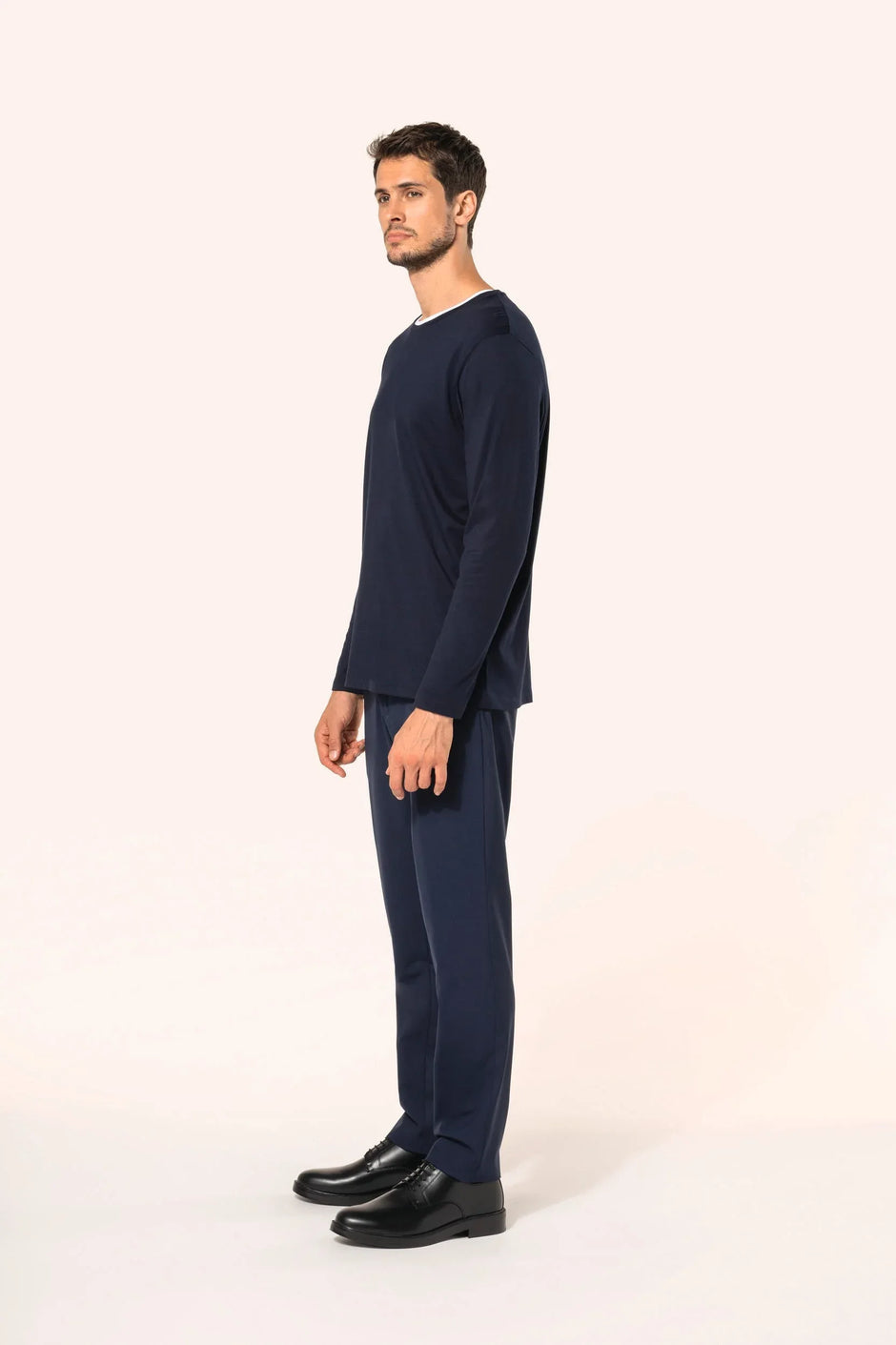 PK302 - T-shirt Supima® col rond manches longues homme - Occifloc