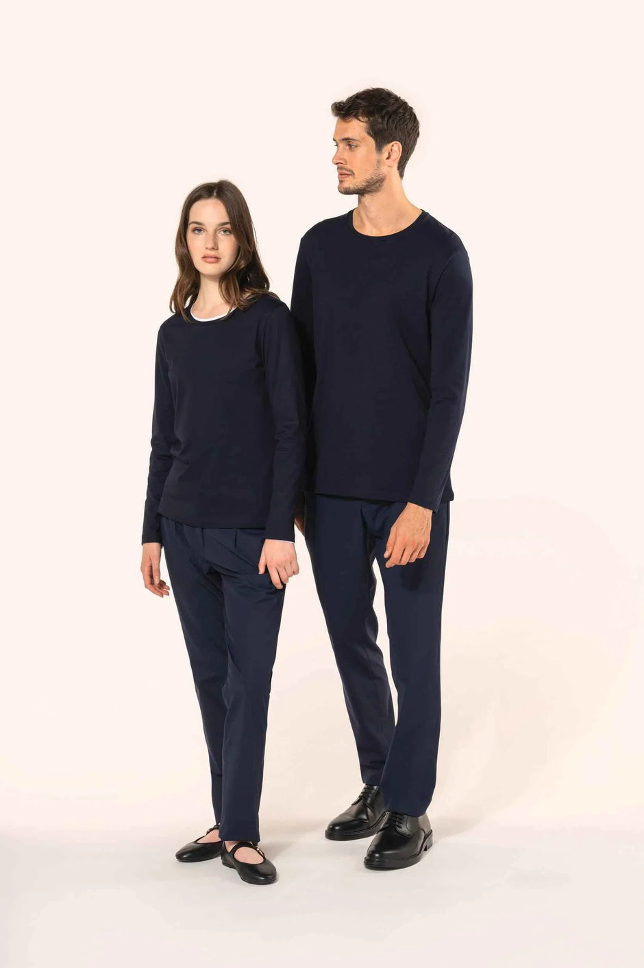 PK302 - T-shirt Supima® col rond manches longues homme - Occifloc