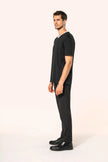 PK304 - T-shirt Supima® col V manches courtes homme - Occifloc