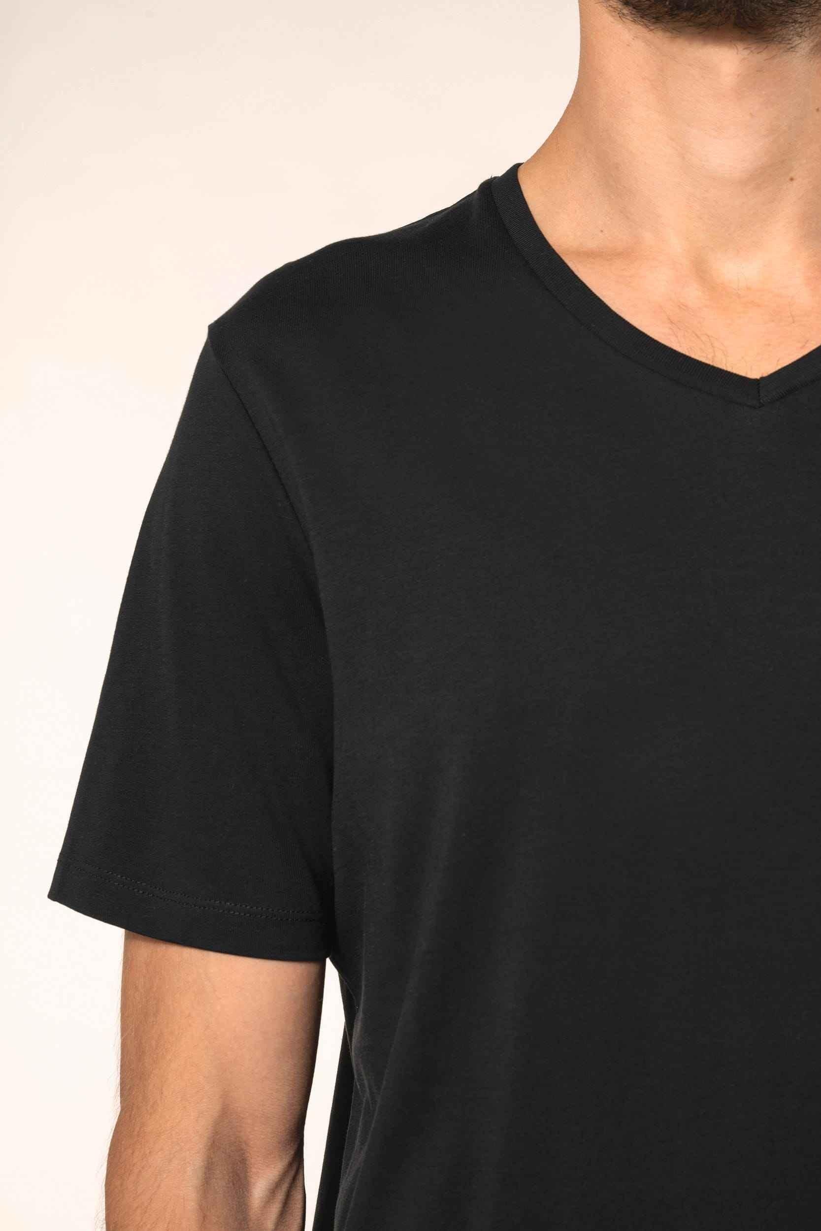 PK304 - T-shirt Supima® col V manches courtes homme - Occifloc