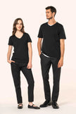 PK304 - T-shirt Supima® col V manches courtes homme - Occifloc
