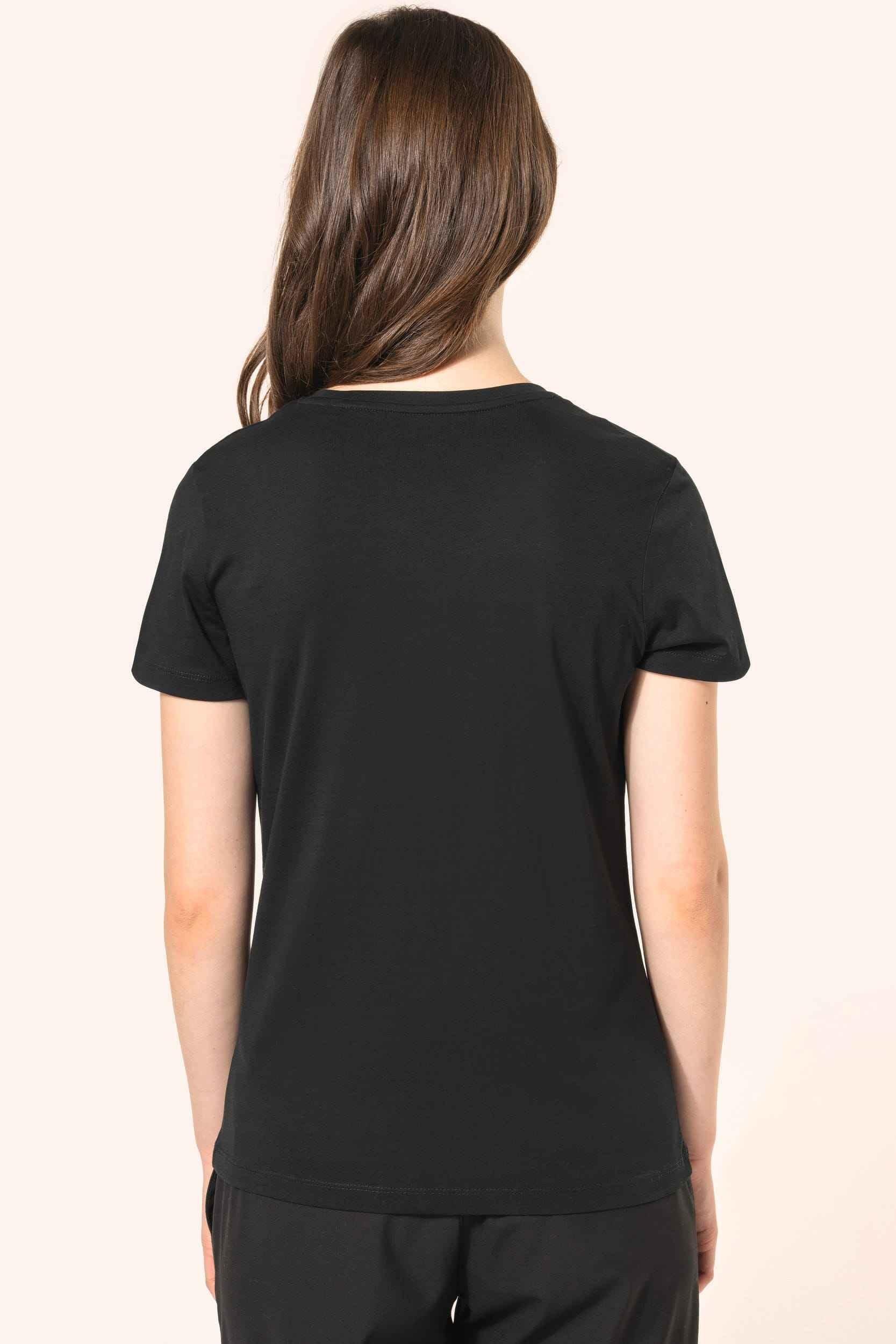 PK305 - T-shirt Supima® col V manches courtes femme - Occifloc