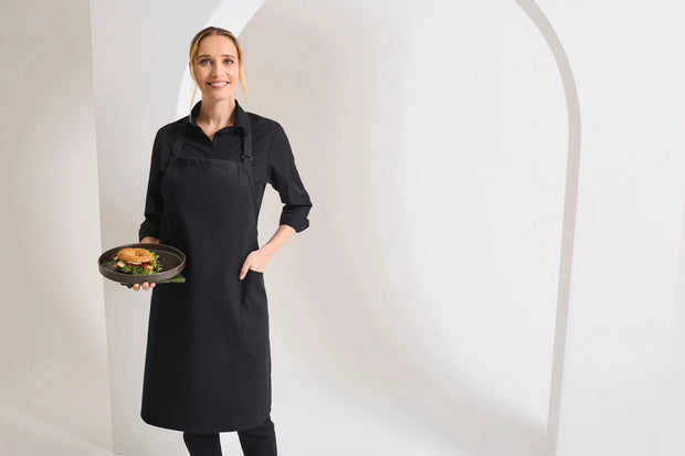 PR120 - Tablier à bavette recyclé et biologique Premier