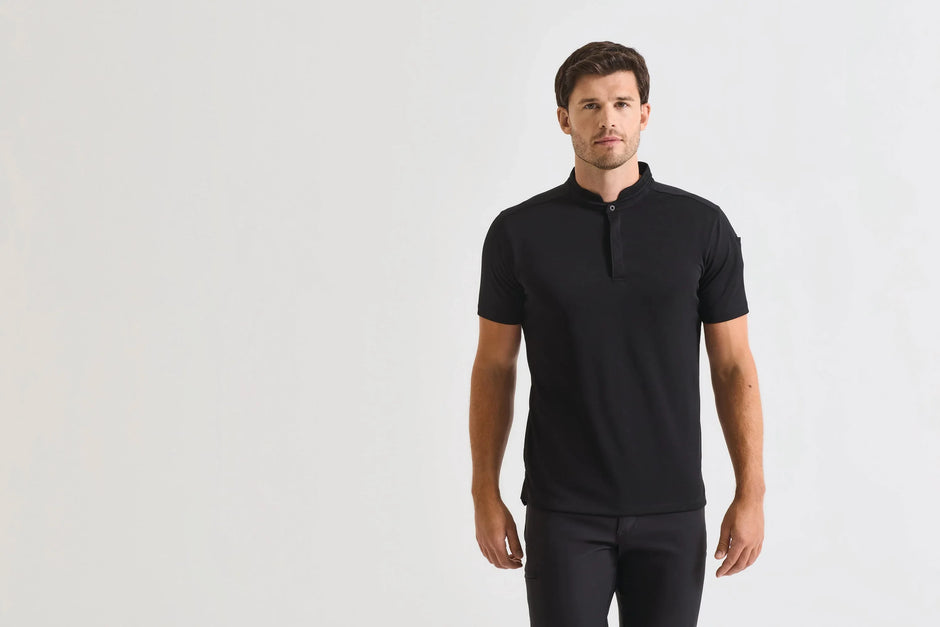 PR646 - Polo de cuisinier Coolchecker Essential à manches courtes - Occifloc