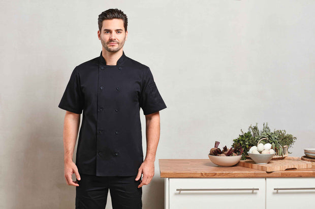 PR656 - Veste de cuisine manches courtes