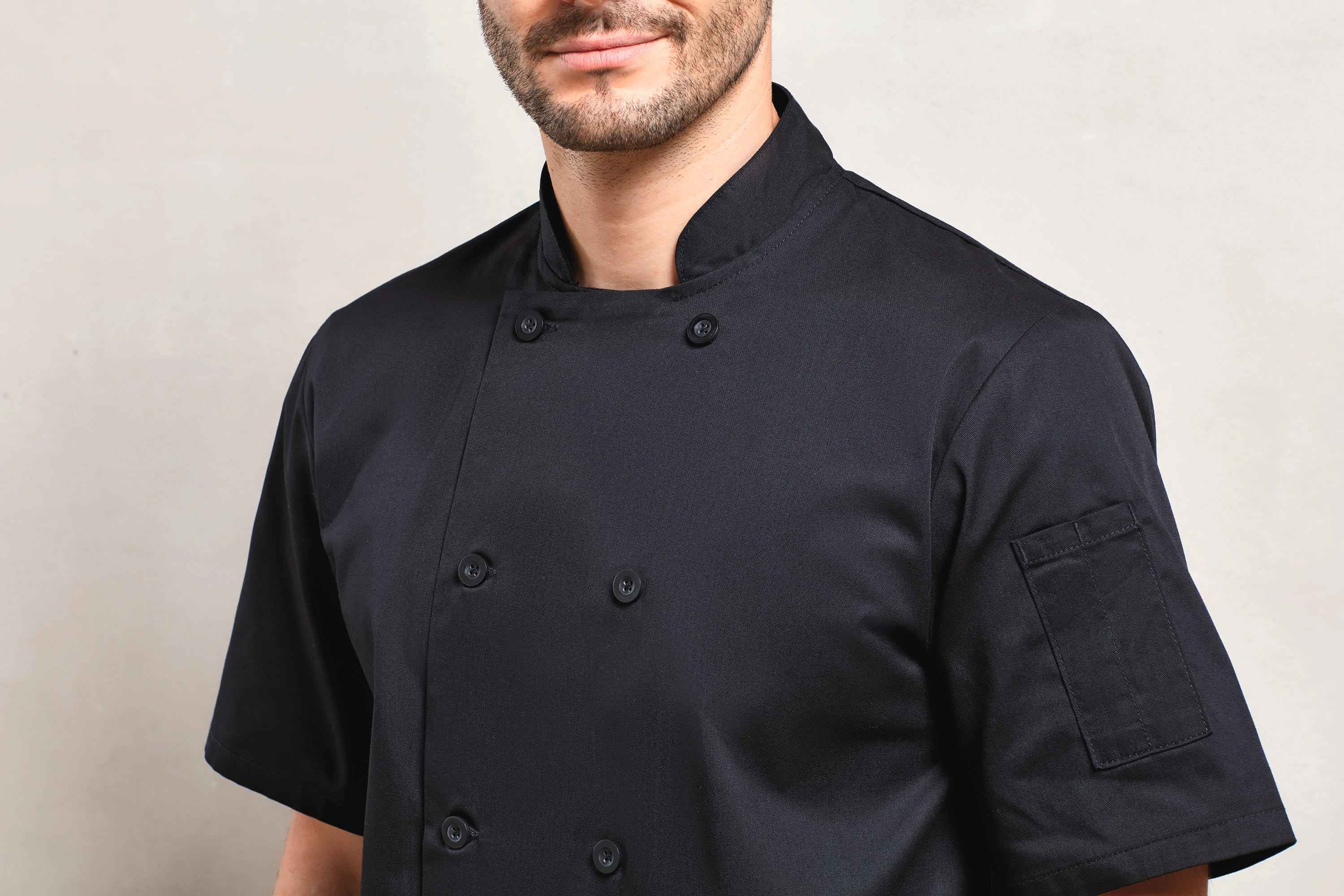 PR656 - Veste de cuisine manches courtes