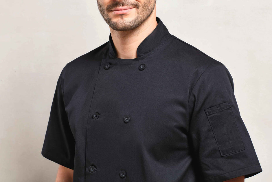 PR656 - Veste de cuisine manches courtes