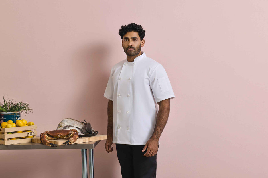 PR656 - Veste de cuisine manches courtes