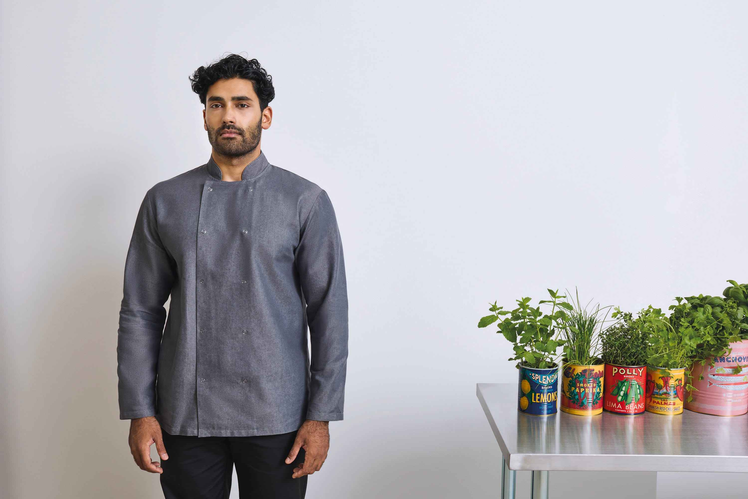 PR660 - Veste Denim chef cuisinier