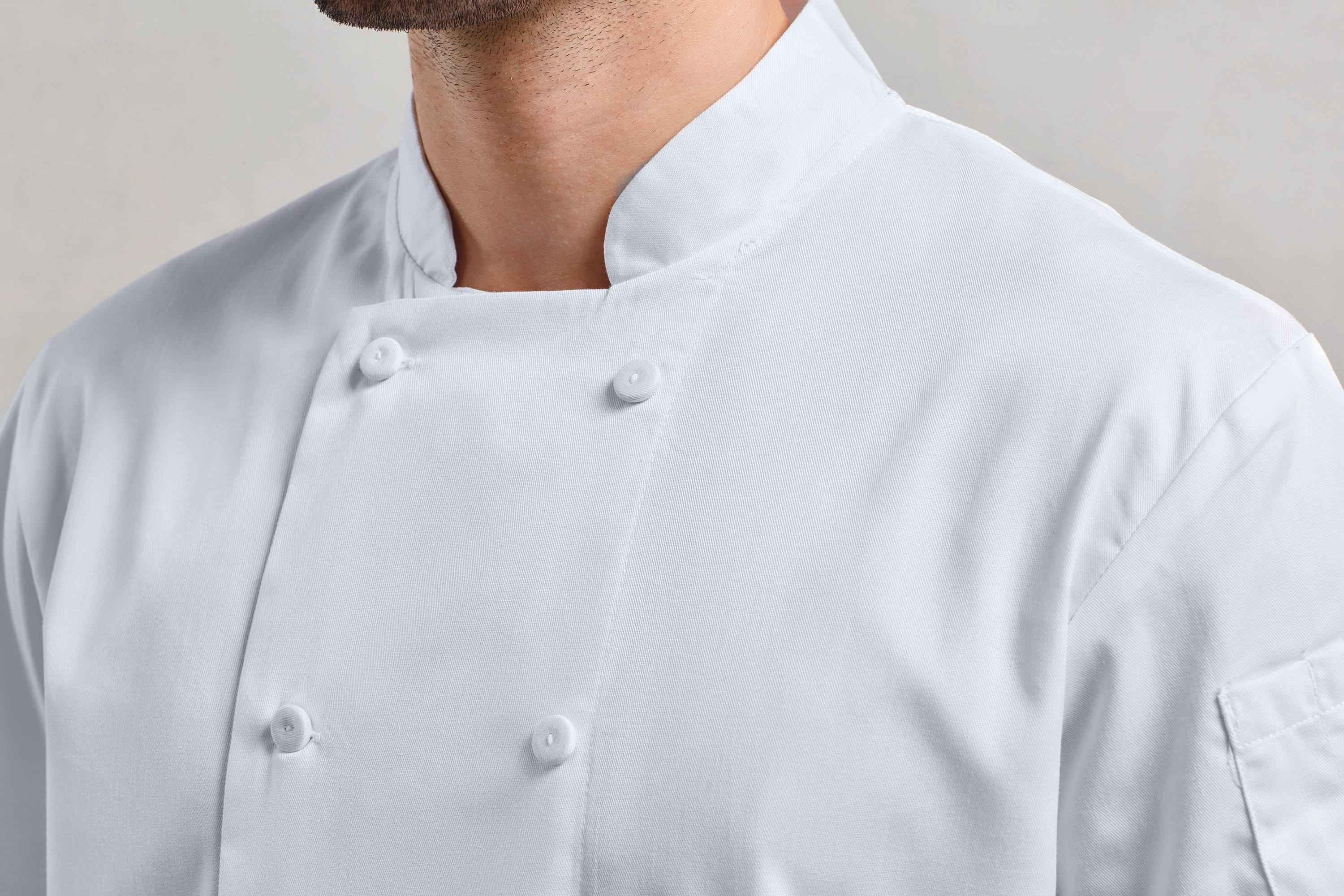 PR902 - Veste chef cuisinier manches courtes Coolchecker® - Occifloc