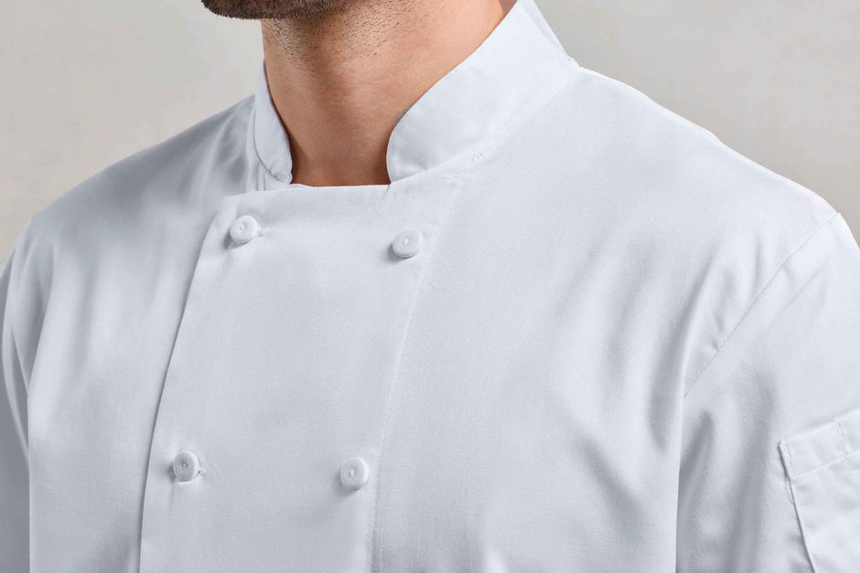PR902 - Veste chef cuisinier manches courtes Coolchecker® - Occifloc