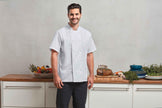 PR902 - Veste chef cuisinier manches courtes Coolchecker® - Occifloc