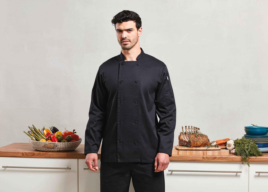 PR903 - Veste chef cuisinier manches longues Coolchecker® - Occifloc