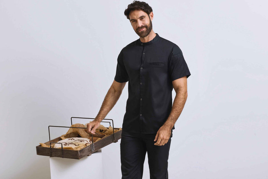 PR904 - Veste chef cuisinier manches courtes Premier