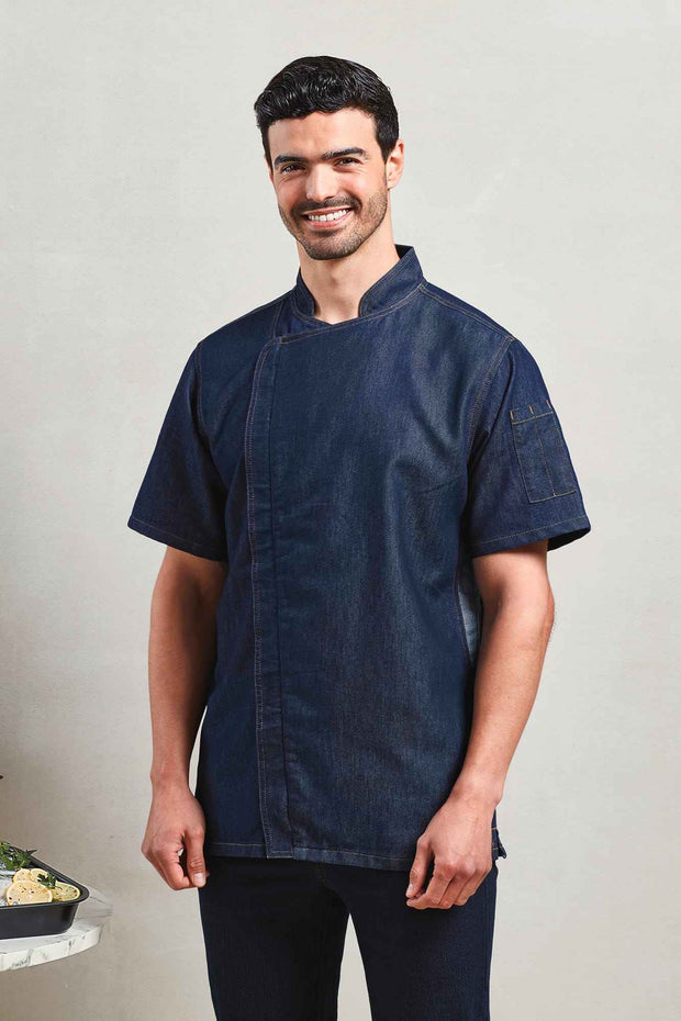 PR906 - Veste chef cuisinier "Zip close" Premier