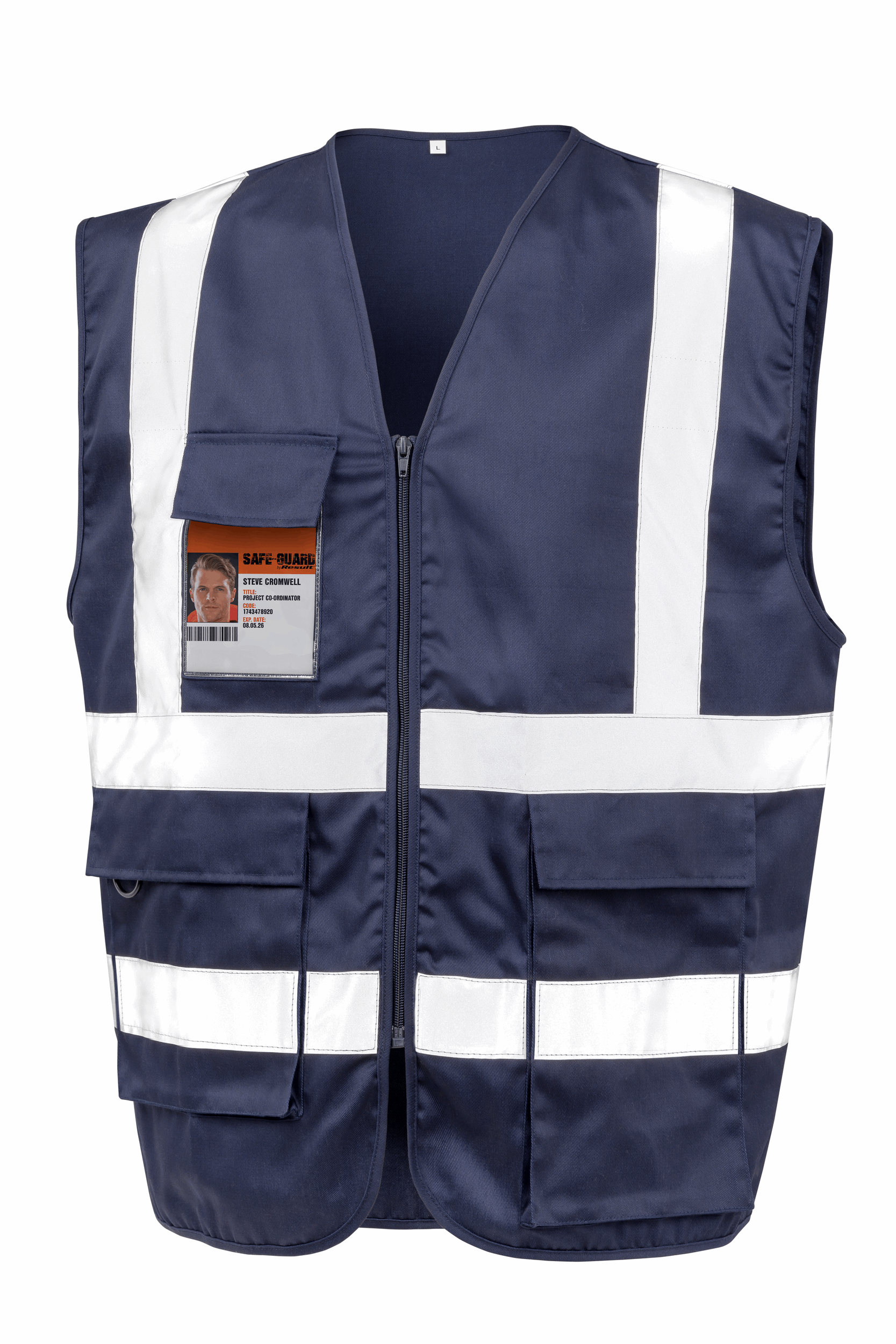 R477X - Gilet de sécurité zippé Result