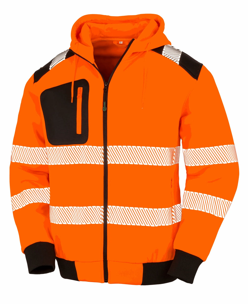R503X - Sweat-shirt à capuche de sécurité recyclé - Occifloc
