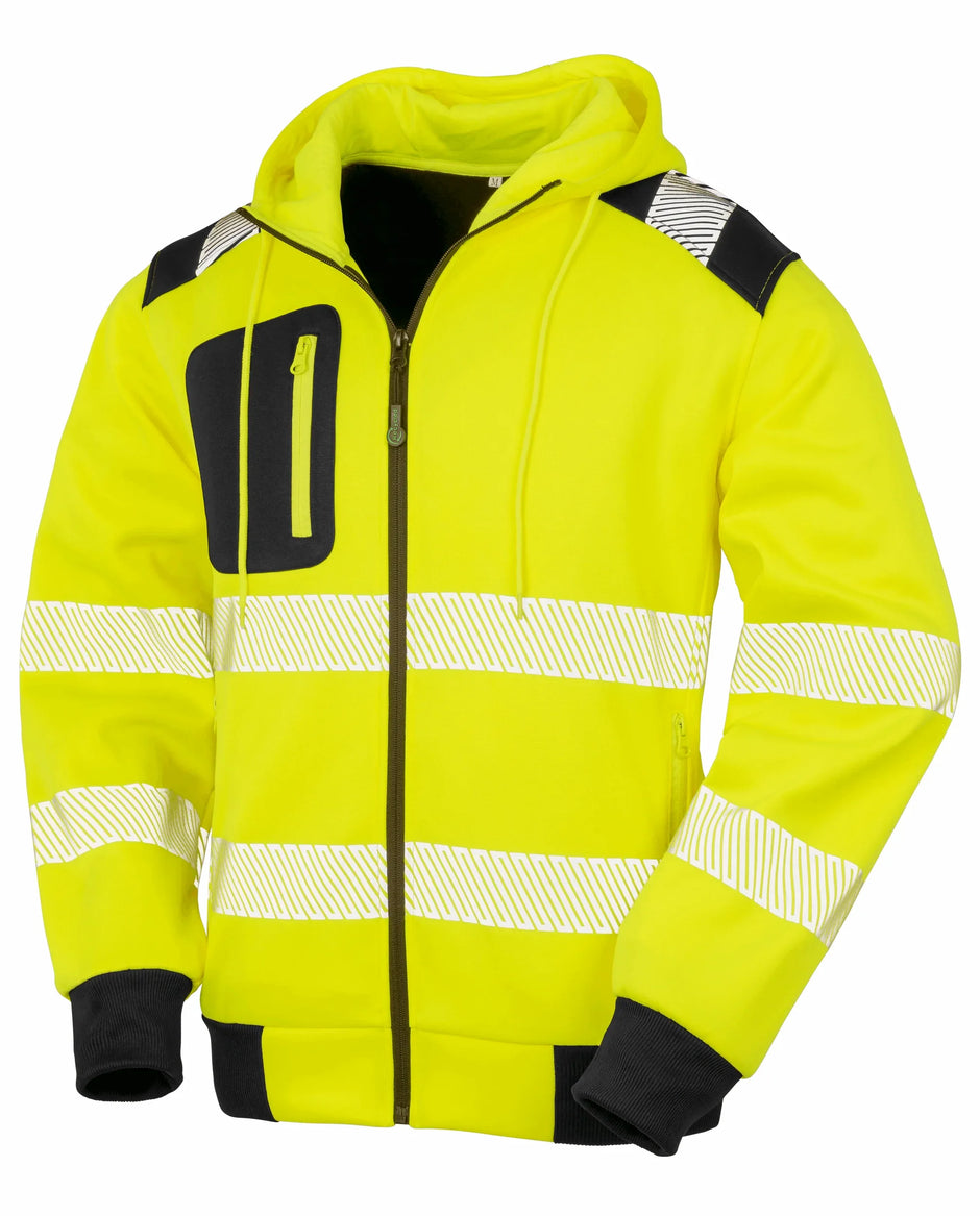 R503X - Sweat-shirt à capuche de sécurité recyclé - Occifloc