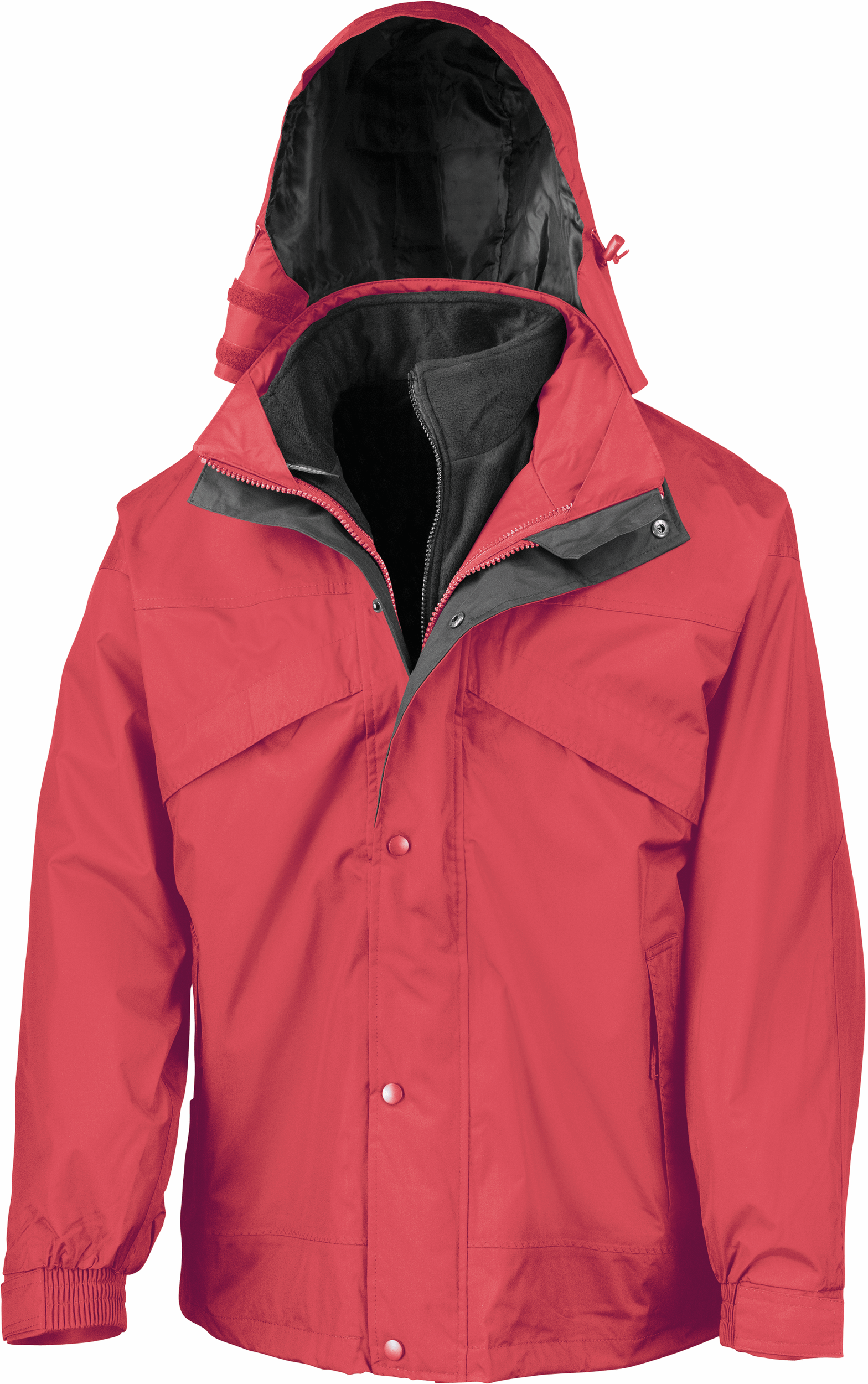 R68 - Veste 3 en 1 zip & clic Result