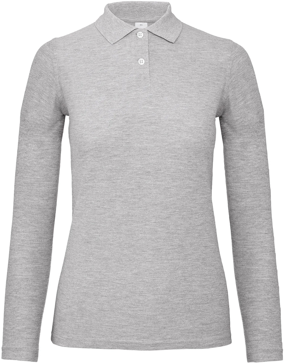 CGPWI13 - Polo femme ID.001 manches longues - Occifloc