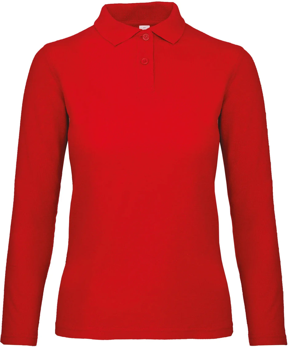 CGPWI13 - Polo femme ID.001 manches longues - Occifloc
