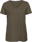 CGTW045 - T-shirt Organic Inspire col V Femme - Occifloc