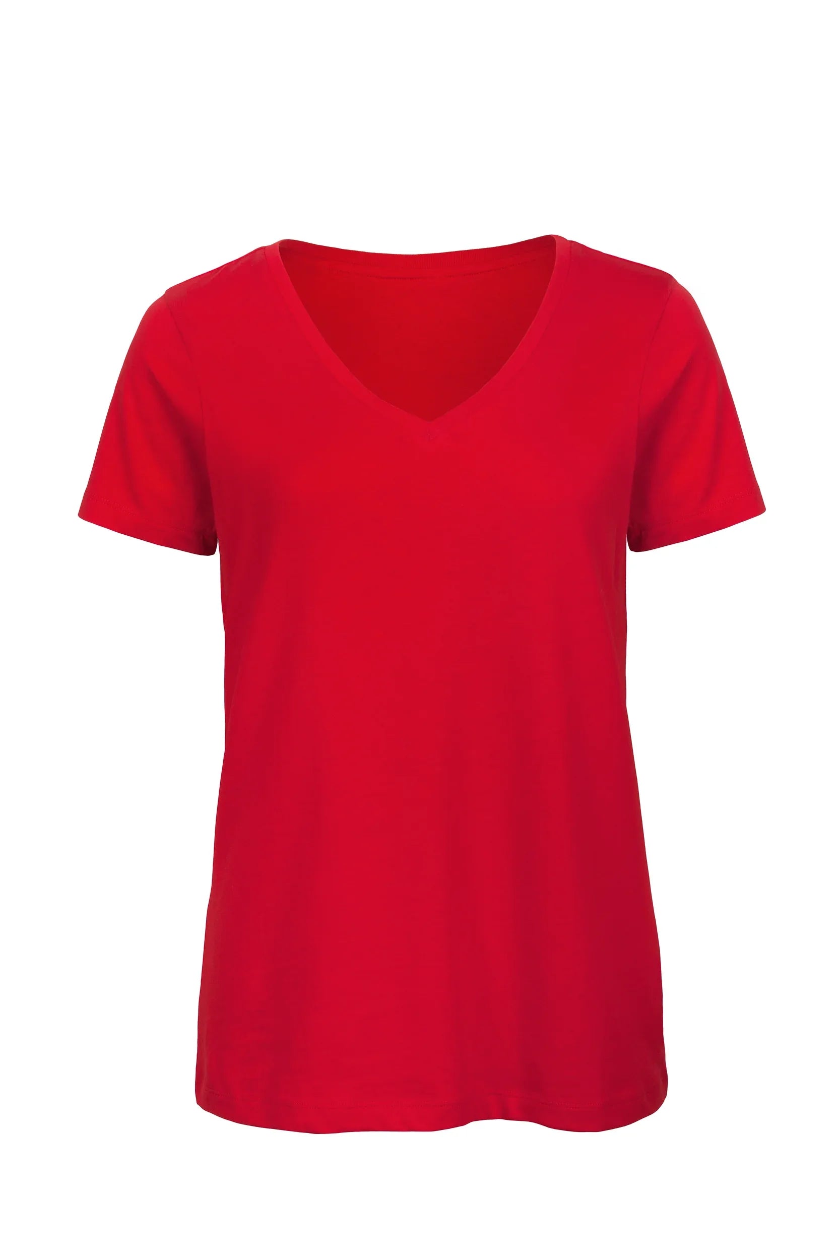 CGTW045 - T-shirt Organic Inspire col V Femme - Occifloc