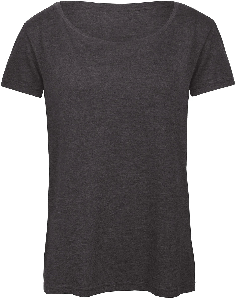 CGTW056 - T-shirt Triblend col rond Femme - Occifloc