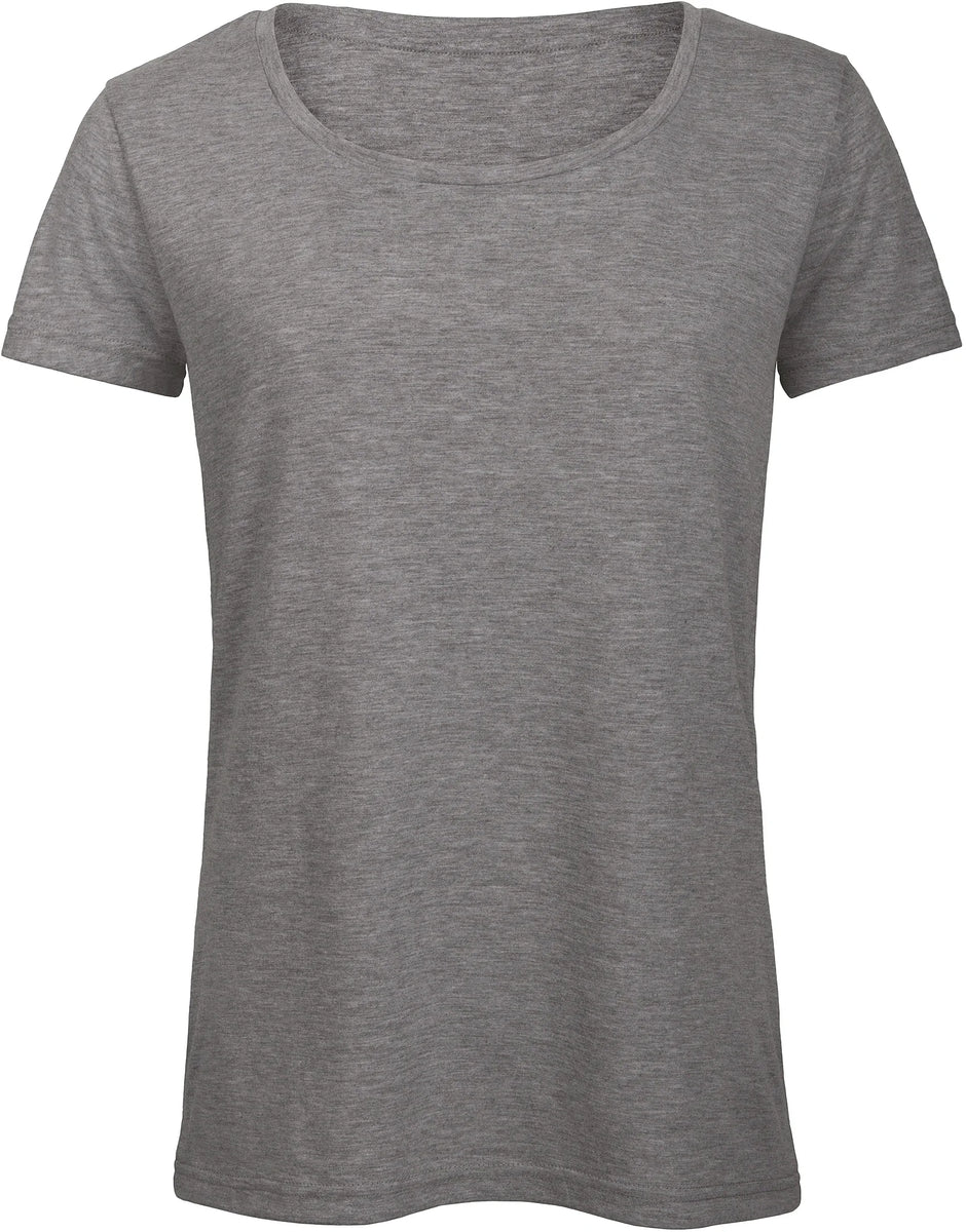 CGTW056 - T-shirt Triblend col rond Femme - Occifloc