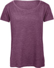 CGTW056 - T-shirt Triblend col rond Femme - Occifloc