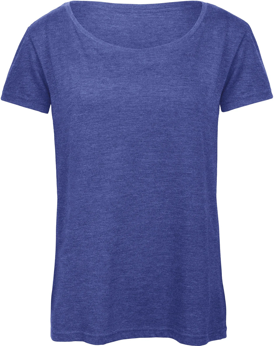 CGTW056 - T-shirt Triblend col rond Femme - Occifloc