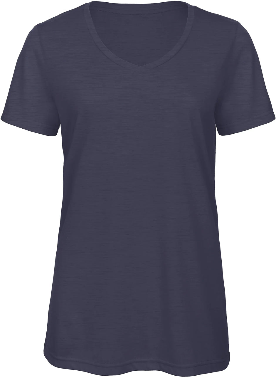 CGTW058 - T-shirt Triblend col V Femme - Occifloc