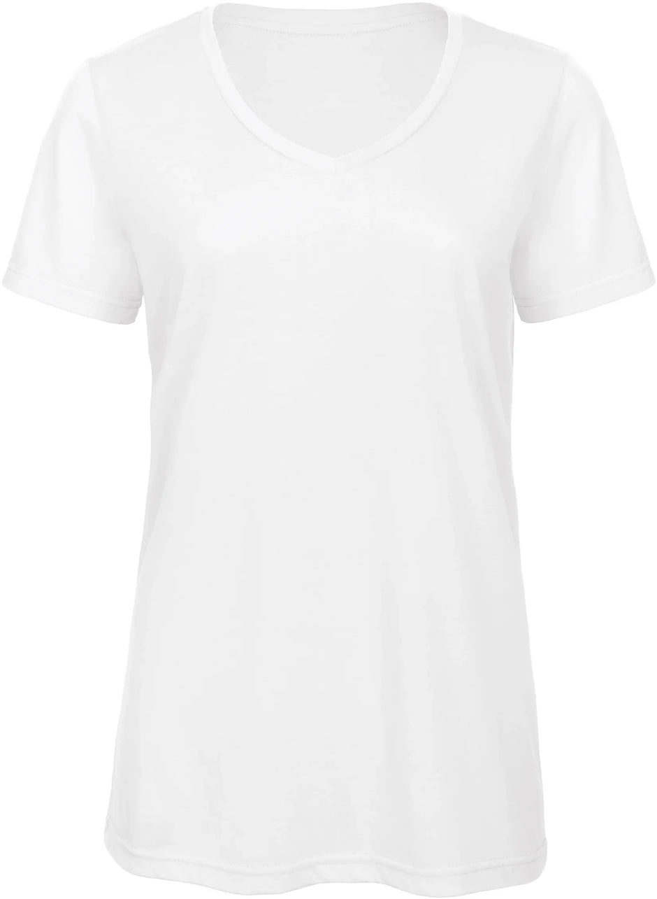 CGTW058 - T-shirt Triblend col V Femme - Occifloc