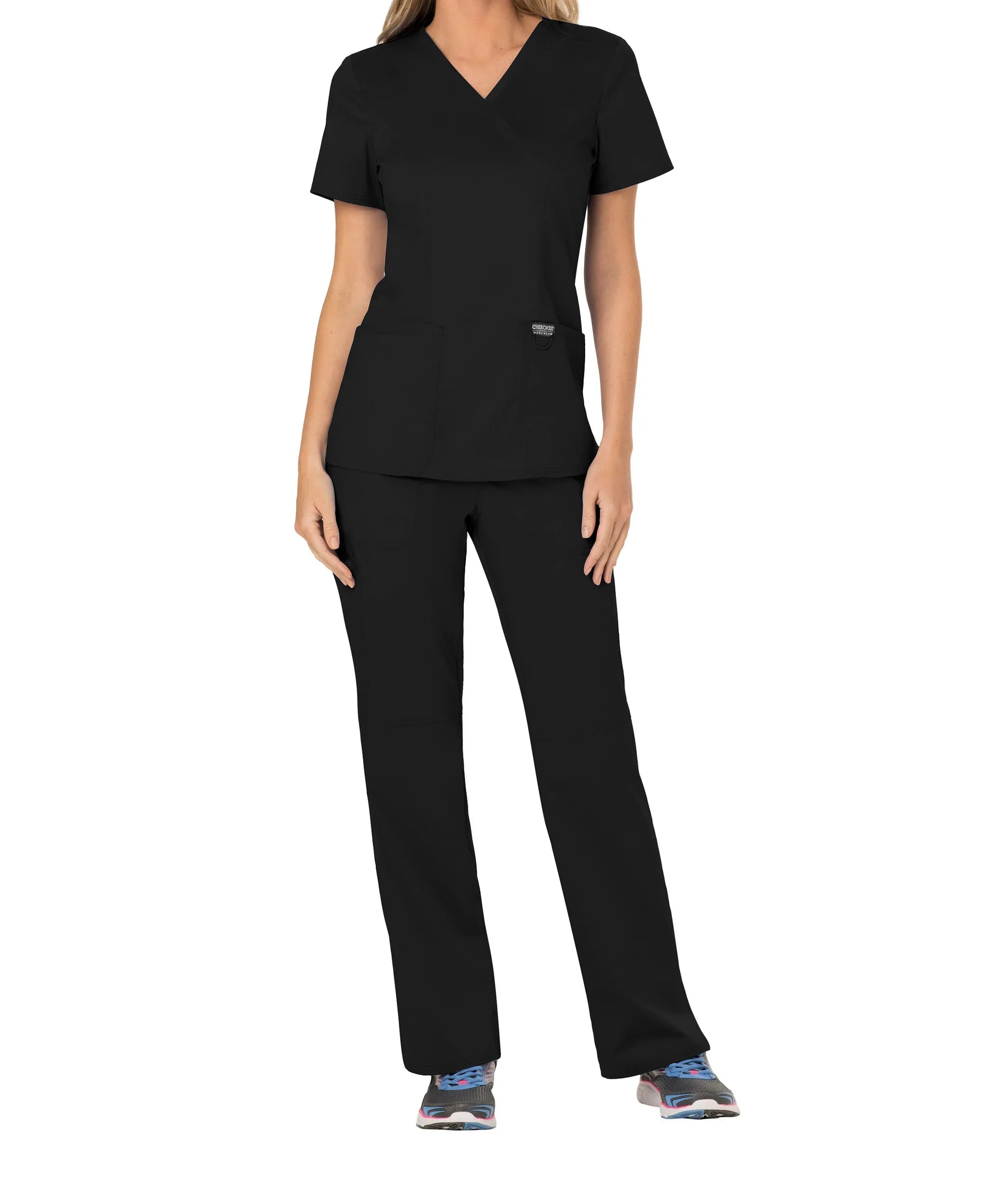 CHWWE610 - Haut cache-cœur femme - Occifloc