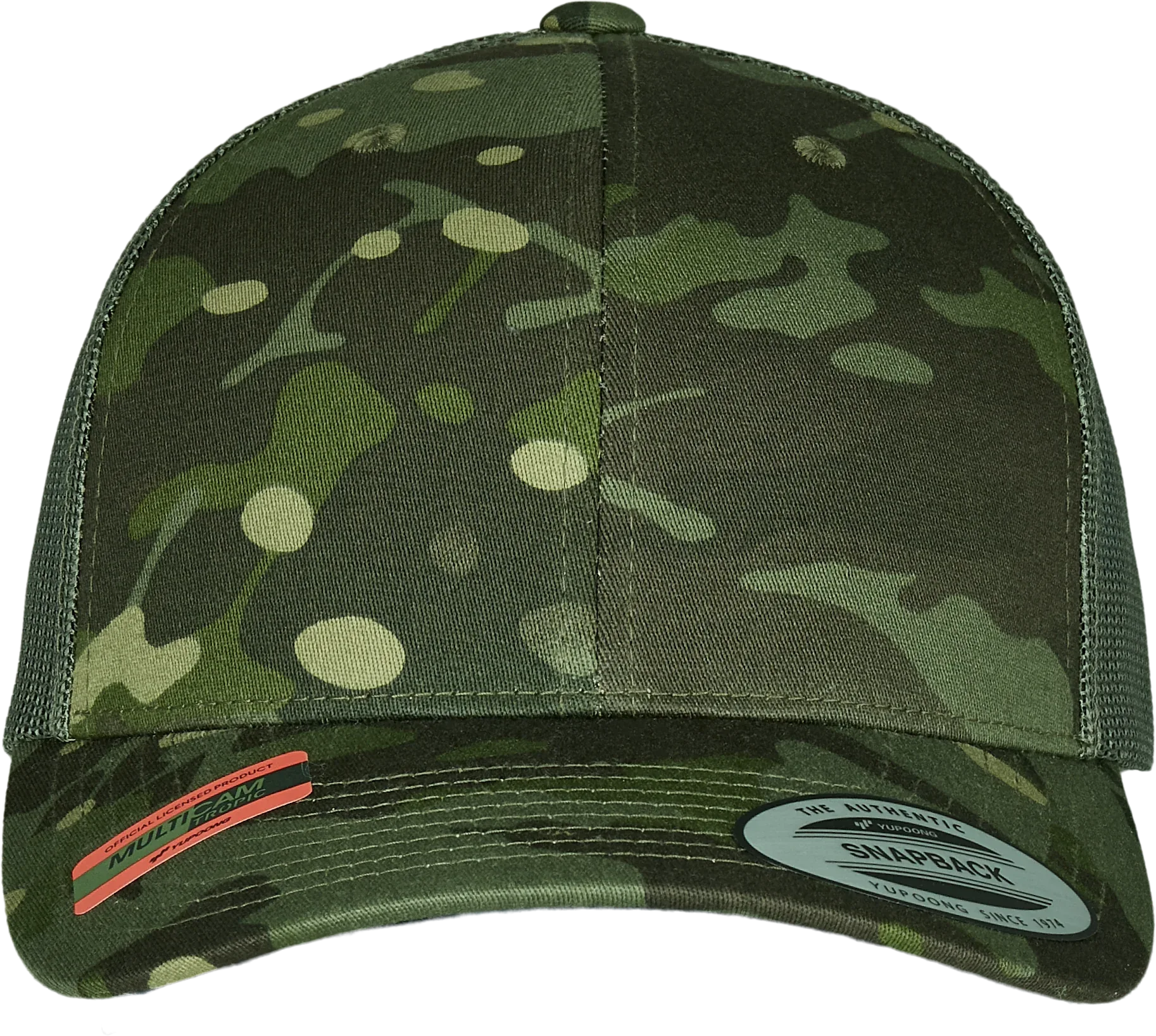FL6606MC - Casquette retro trucker multicam - Occifloc