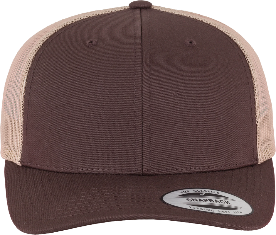 FL6606T - Casquette retro trucker bicolore - Occifloc