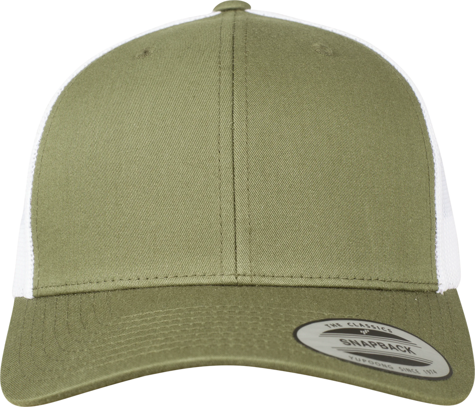 FL6606T - Casquette retro trucker bicolore - Occifloc