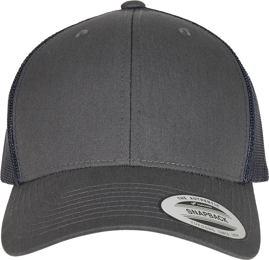 FL6606T - Casquette retro trucker bicolore - Occifloc