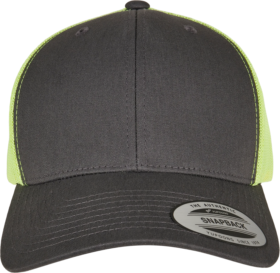 FL6606T - Casquette retro trucker bicolore - Occifloc