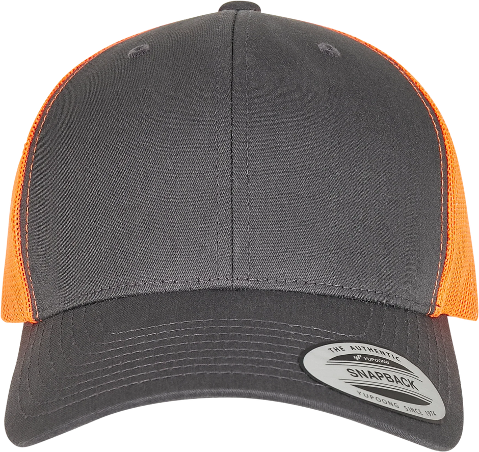 FL6606T - Casquette retro trucker bicolore - Occifloc