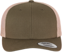 FL6606T - Casquette retro trucker bicolore - Occifloc